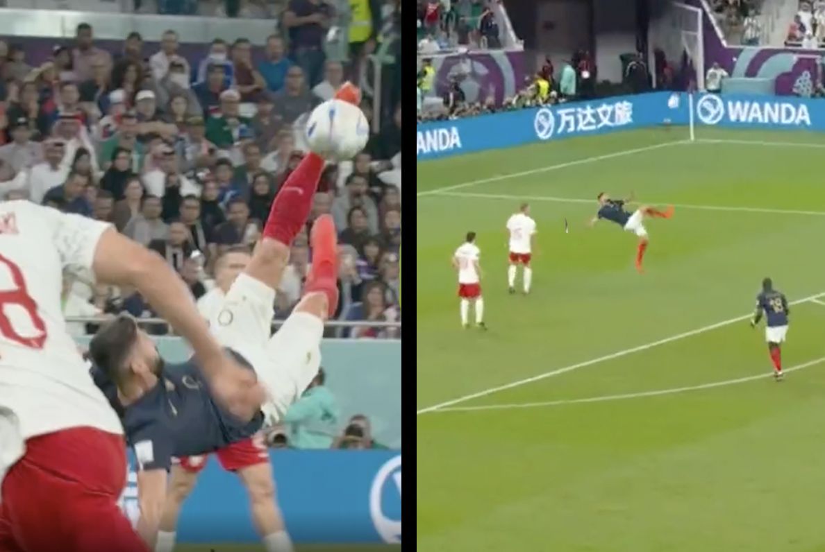 Kylian Mbappé consigue su quinto gol del Mundial con sensacional remate de córner