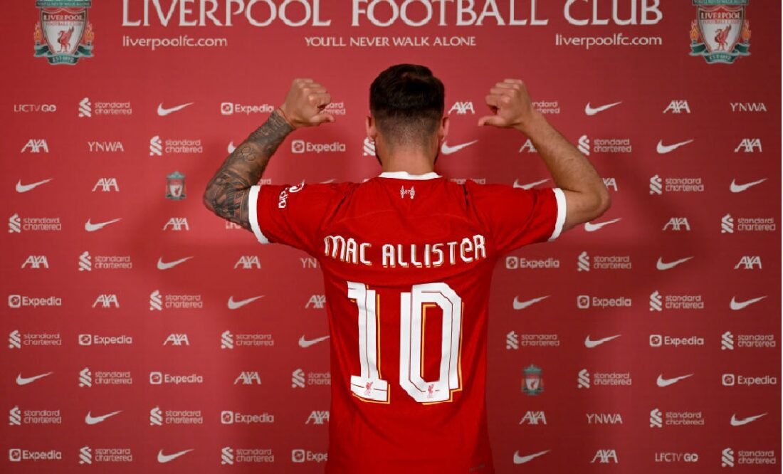 El Liverpool completa el fichaje de Alexis Mac Allister