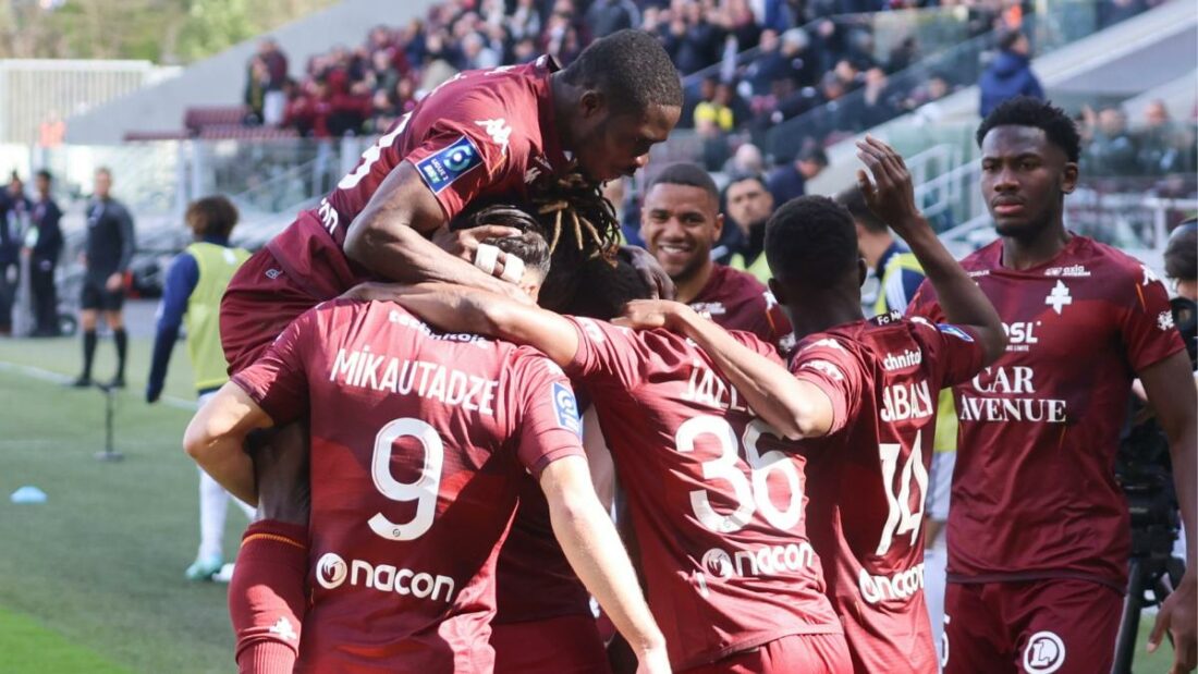 El FC Metz disfruta de su regreso a la L1
